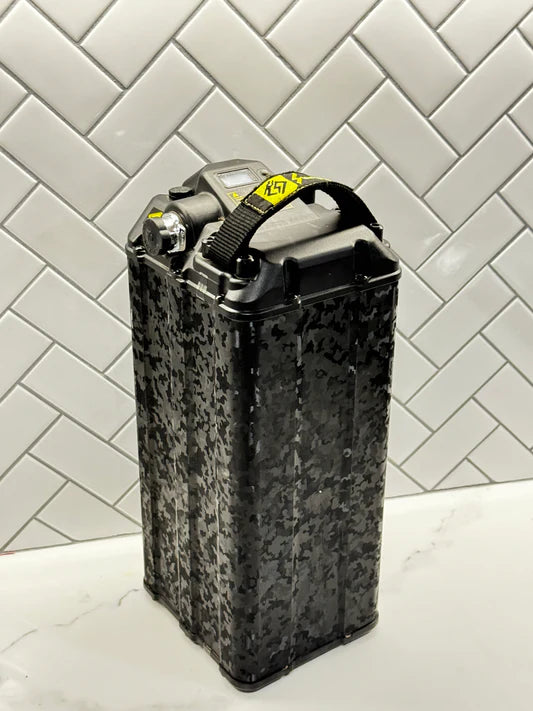 E-Bike Forged Carbon Wrap