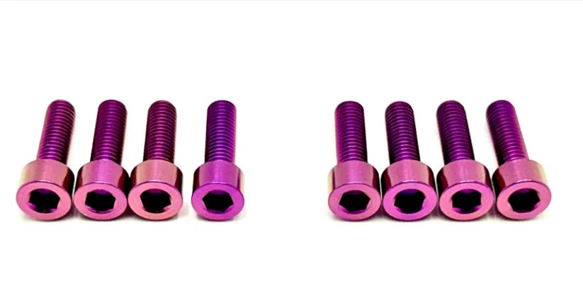 Titanium Direct Mount Stem Bolts (set of 4)