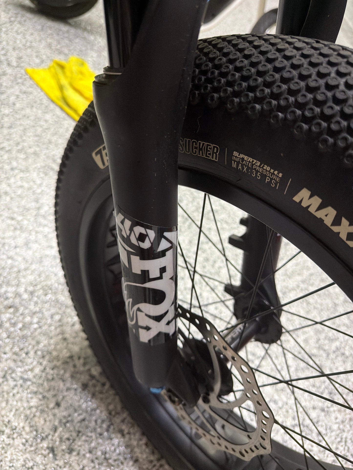 Fox 40 Fork Sticker