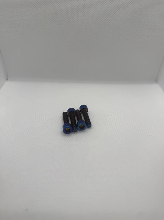Super 73 titanium front wheel clamp