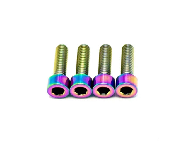 Titanium Direct Mount Stem Bolts (set of 4)