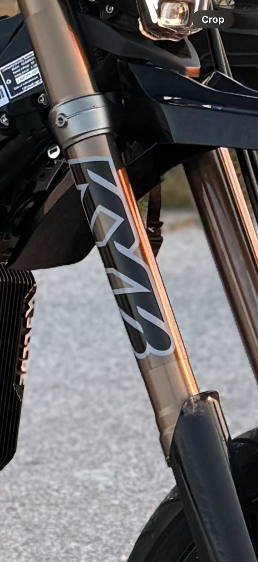 KYB/EXT Fork Stickers